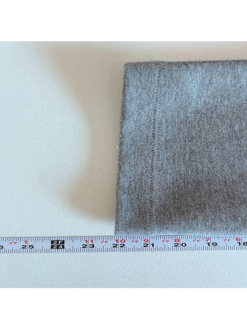 Heather Gray Knit Blazer Unstructured Stretch Jersey Minimalist Office XL - Picture 13 of 14
